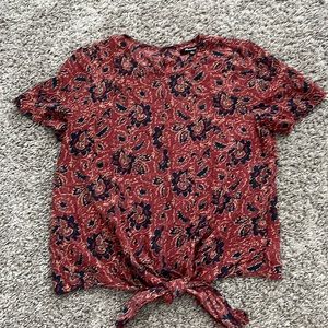 Madewell, light weight short sleeve top.